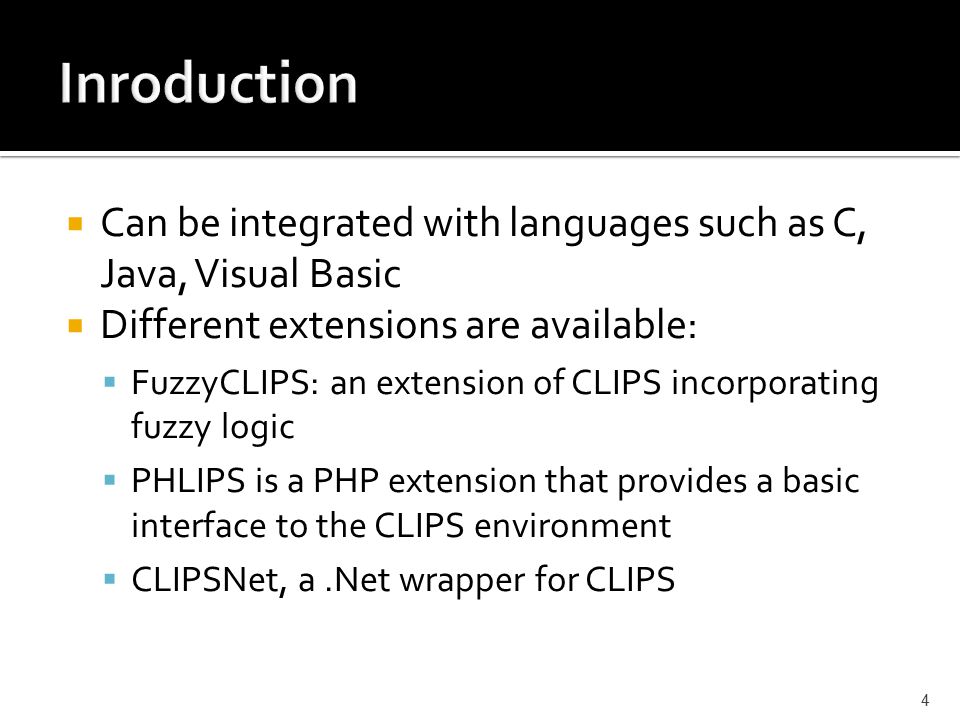 CLIPS: A Tool for Building Expert Systems