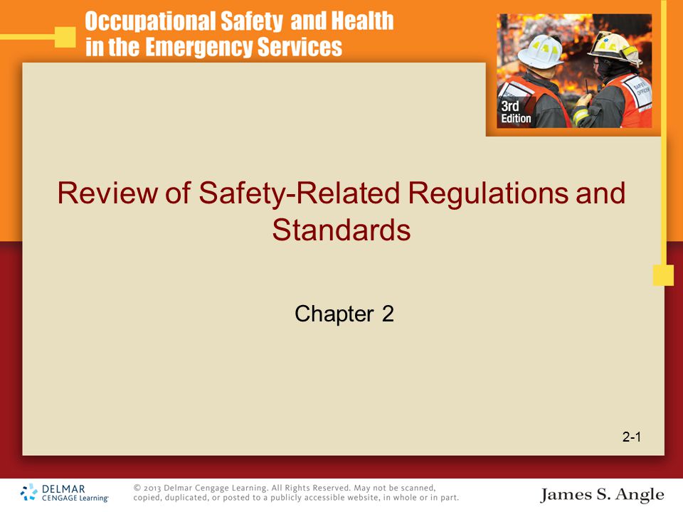 Review of Safety-Related Regulations and Standards 2-1 Chapter 2