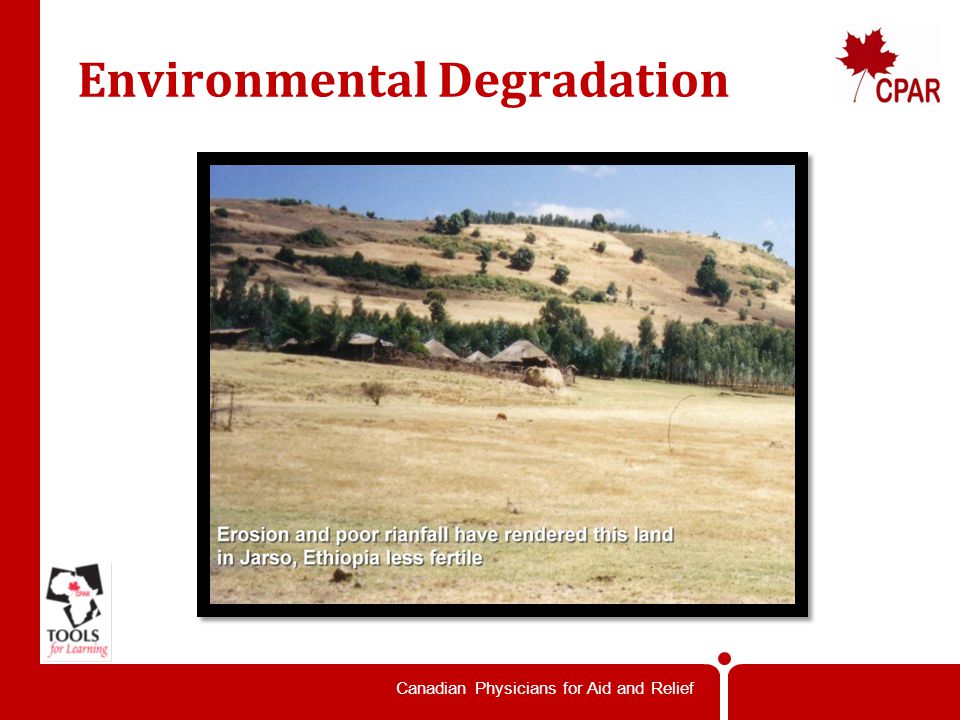 Canadian Physicians for Aid and Relief Environmental Degradation
