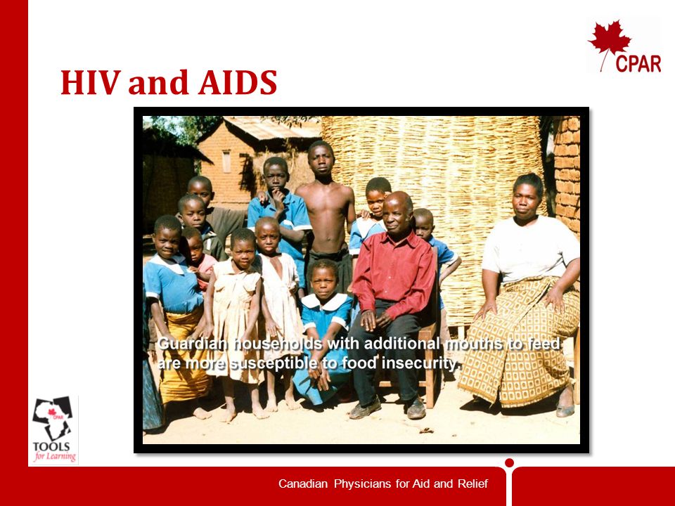 Canadian Physicians for Aid and Relief HIV and AIDS