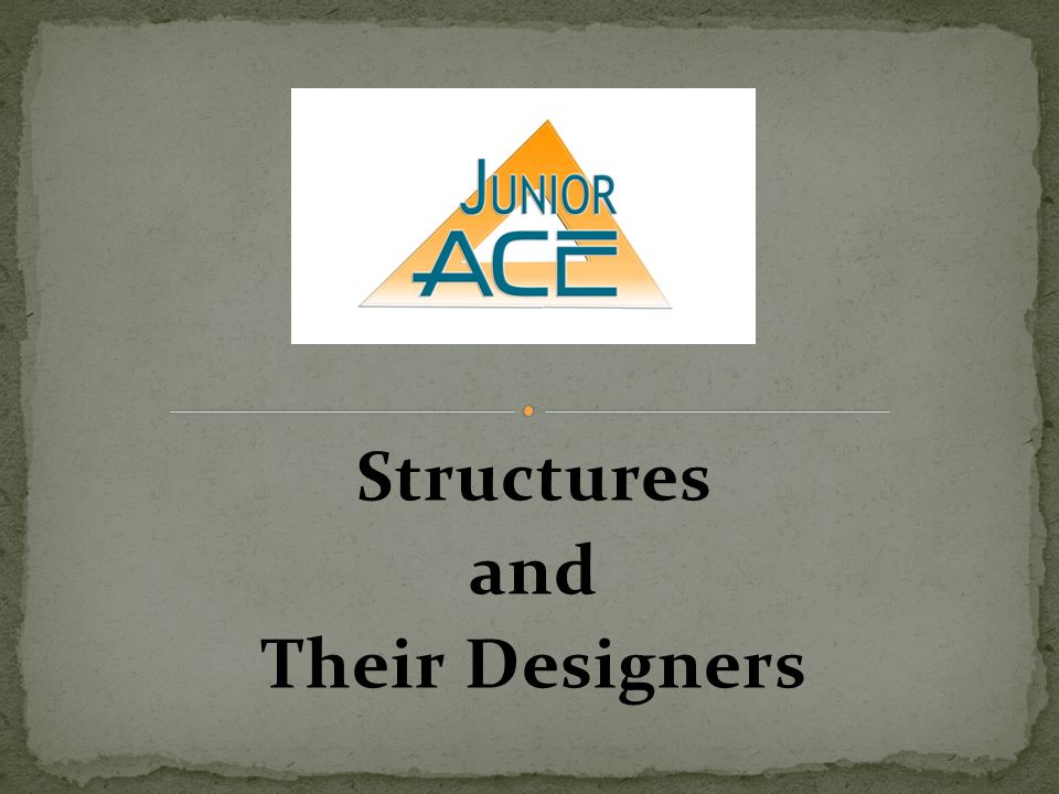 Structures and Their Designers