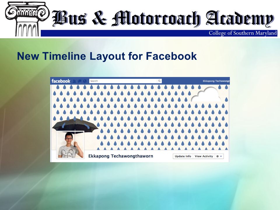 New Timeline Layout for Facebook
