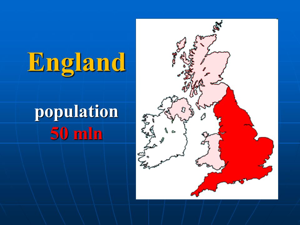 England population 50 mln