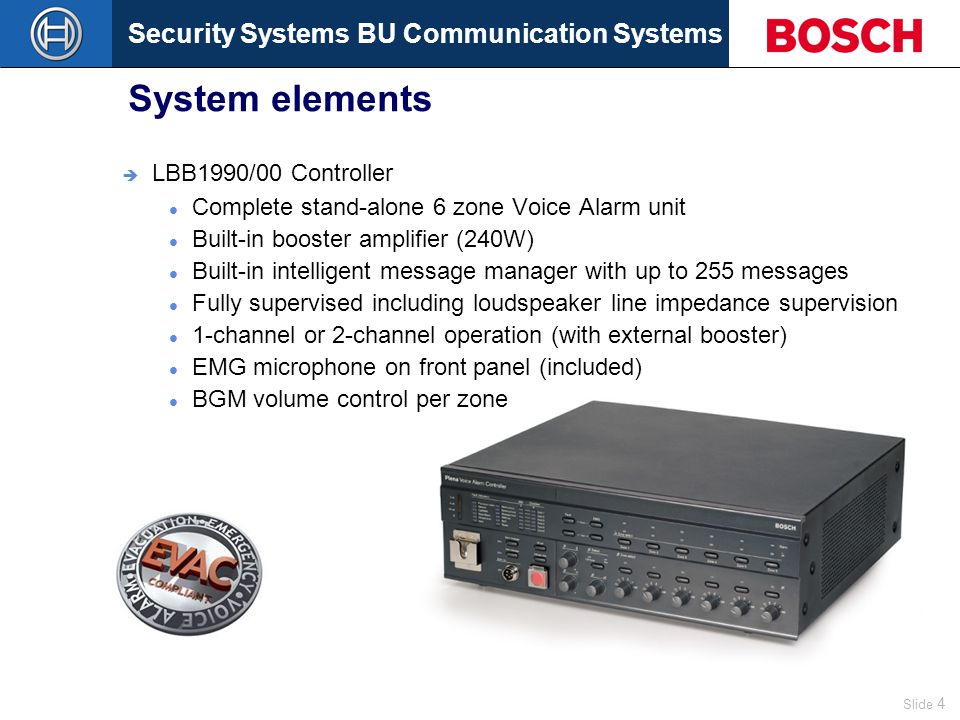 Bosch plena voice alarm system software