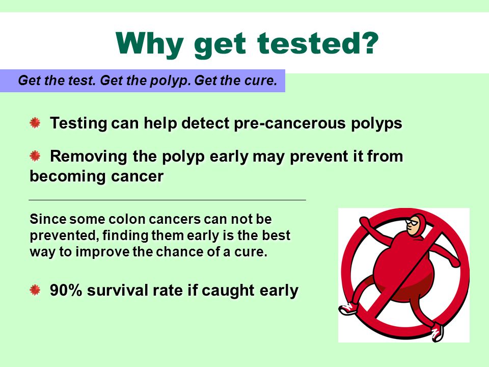 Why get tested.