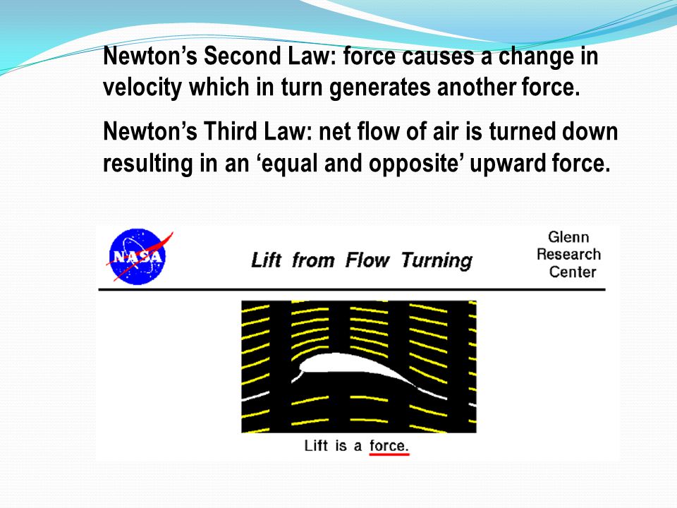 Air and motion. How do we explain lift.