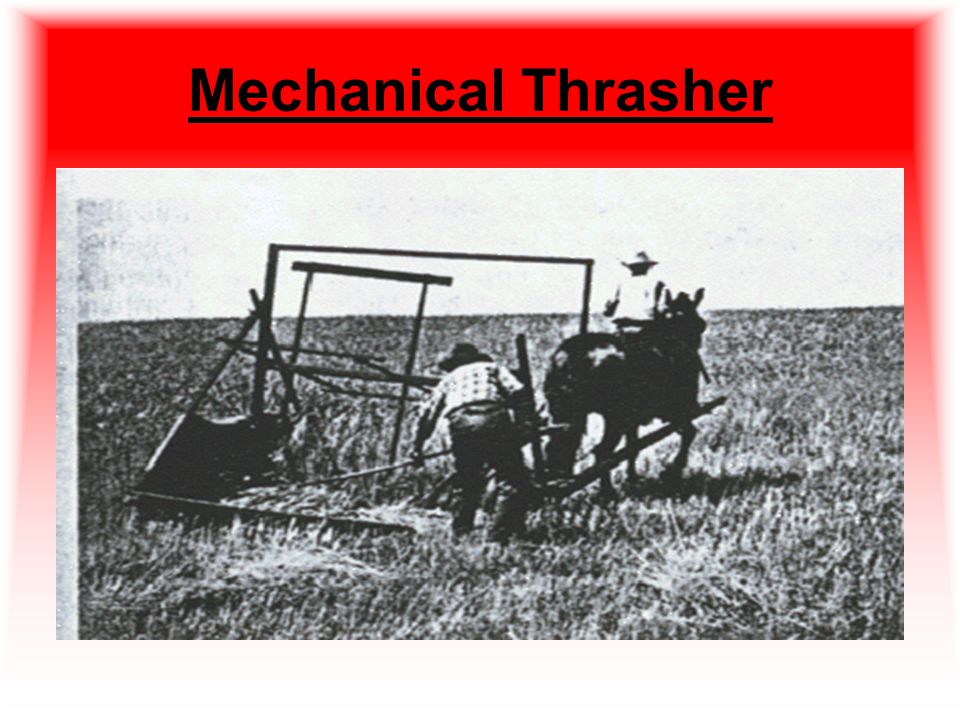 Mechanical Thrasher