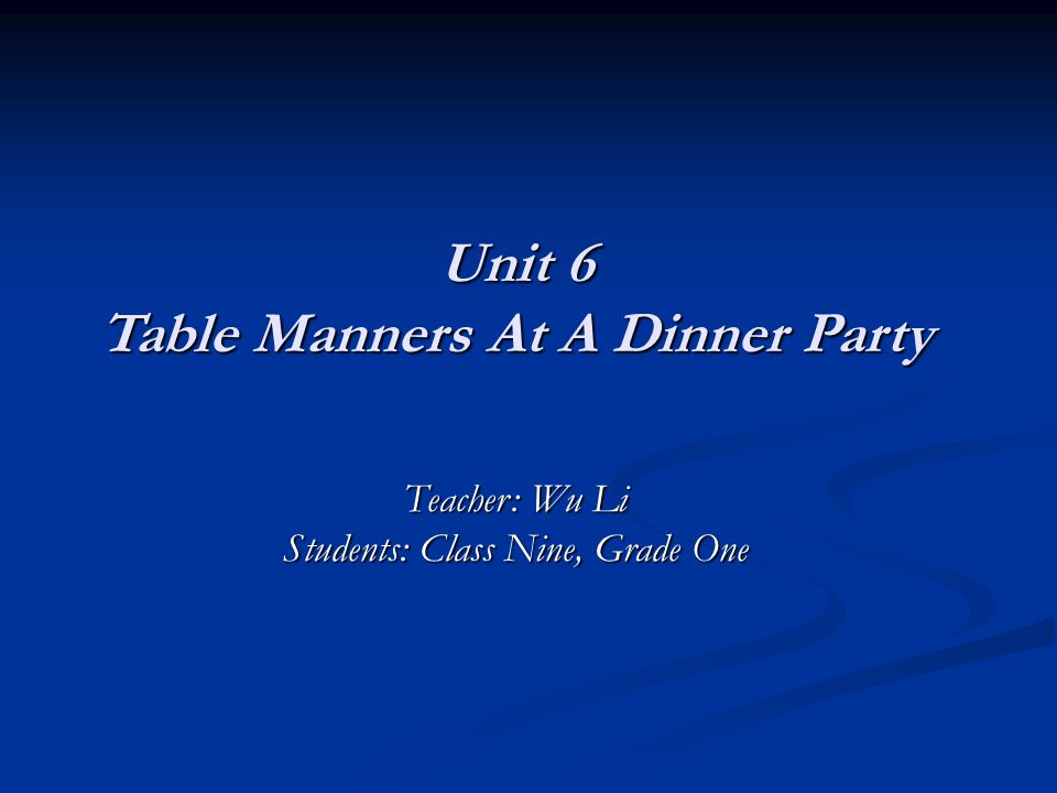 Where are your manners Keep your tusks( 长牙齿） off the table!