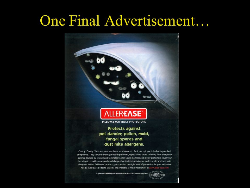 One Final Advertisement…