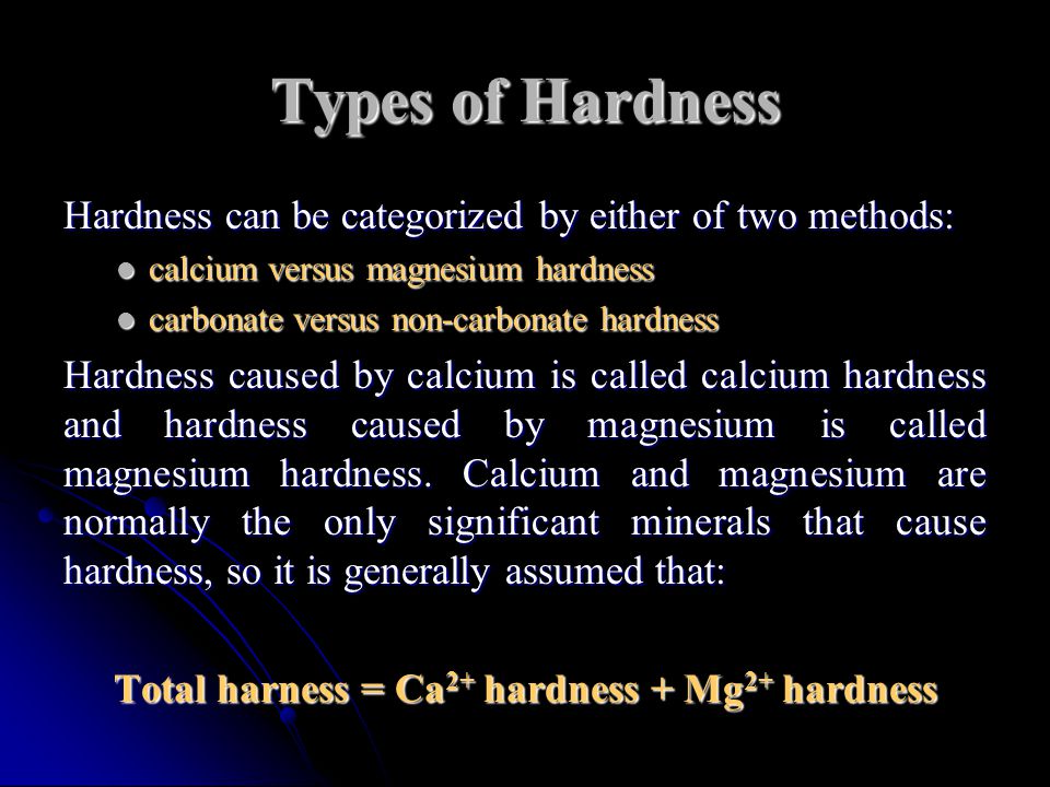 Hardness CE Lab. Definition Hardness of water is a measure of its capacity  to precipitate soap and is caused mainly by the presence of divalent. - ppt  download