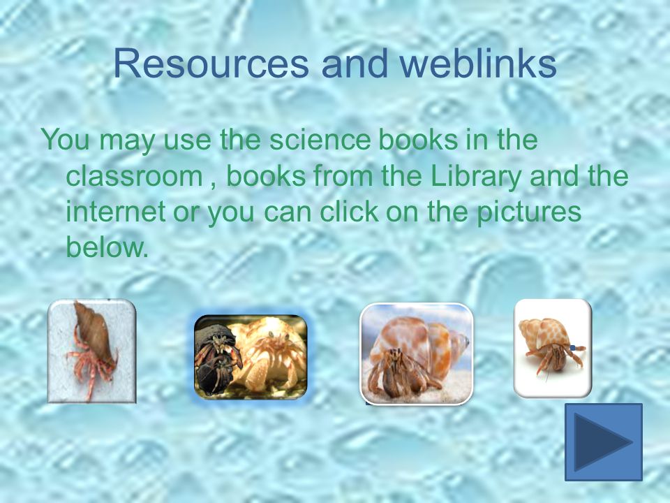 You may use the science books in the classroom, books from the Library and the internet or you can click on the pictures below.