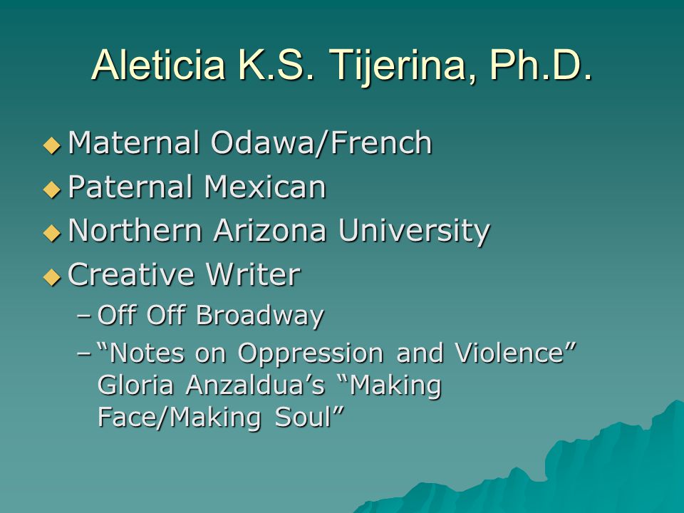 Aleticia K.S. Tijerina, Ph.D.