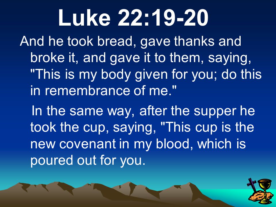 Question #2 How does Jesus assure us that we receive these blessings in the Lord’s Supper
