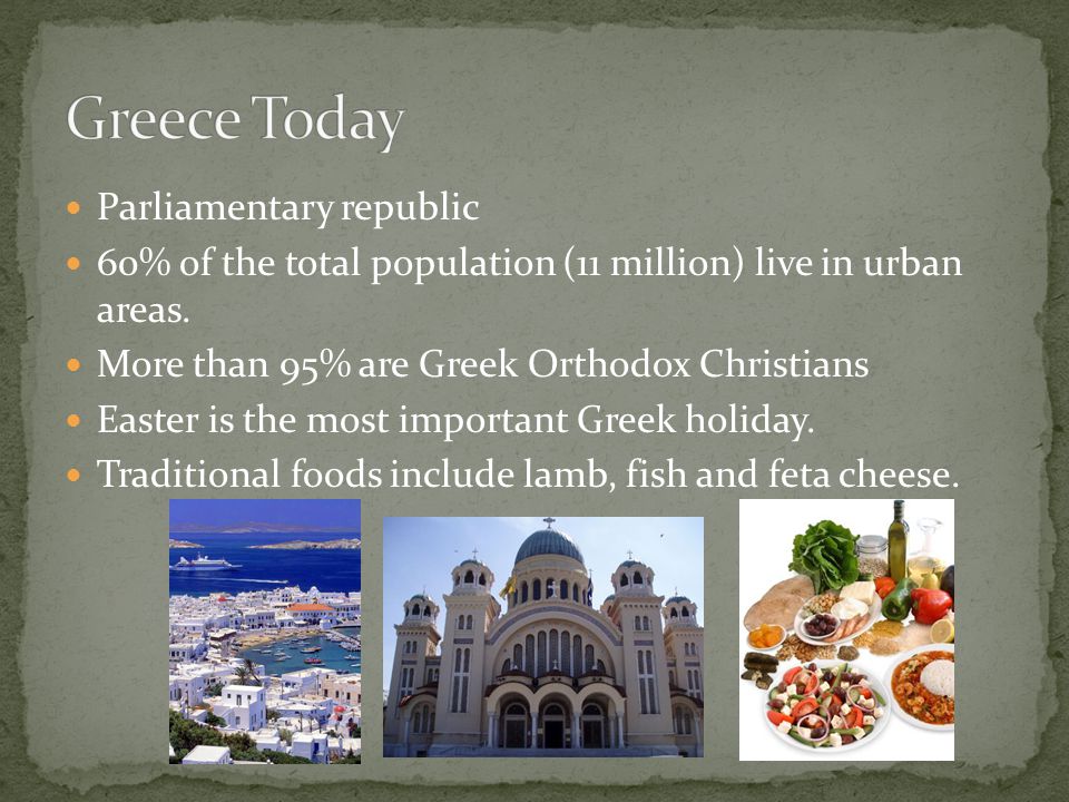 Parliamentary republic 60% of the total population (11 million) live in urban areas.