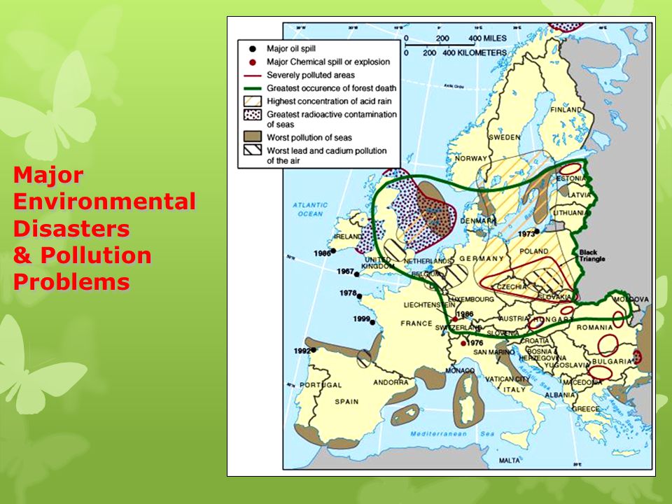 Major Environmental Disasters & Pollution Problems