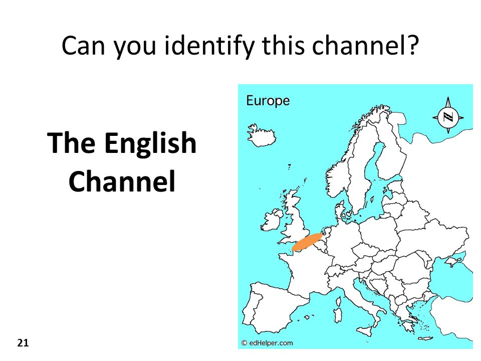 Can you identify this channel The English Channel 21