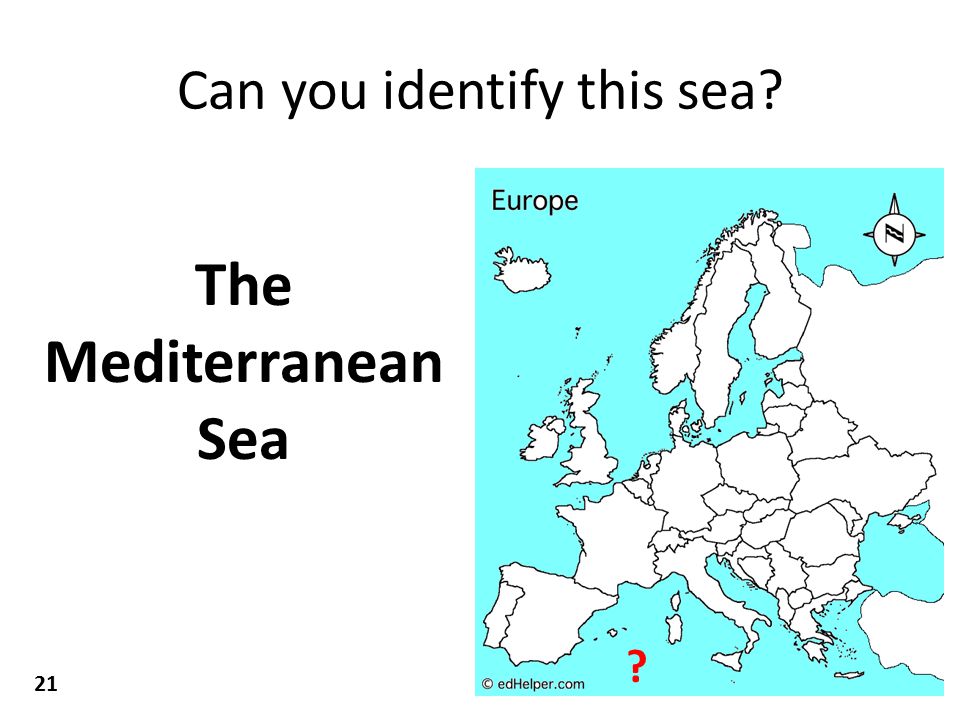 Can you identify this sea The Mediterranean Sea 21