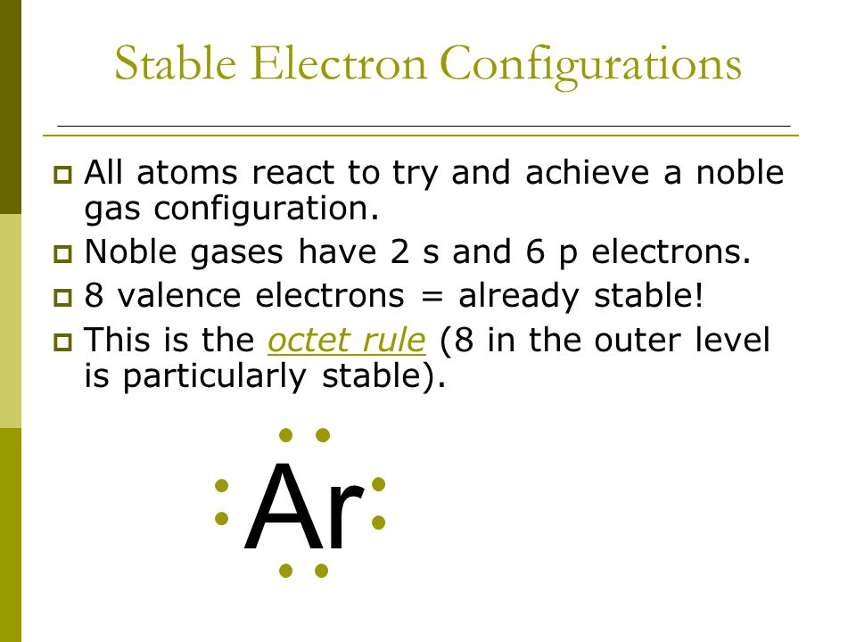 Electron Dot diagrams … l Nitrogen has 5 valence electrons to show.