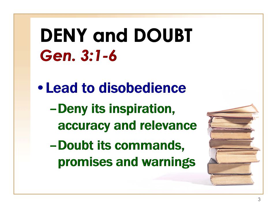 3 DENY and DOUBT Gen.