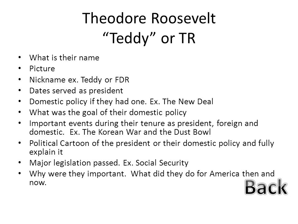 nickname for teddy