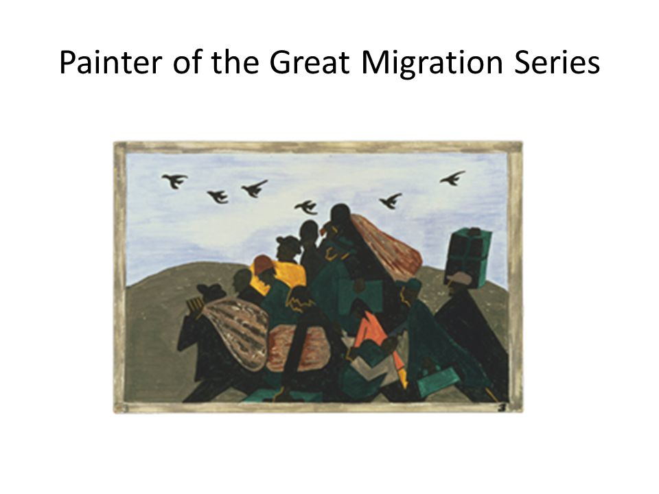 Painter of the Great Migration Series