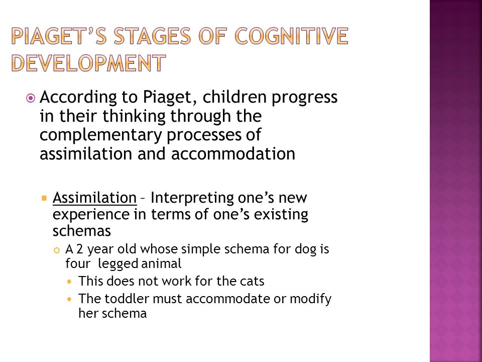 Eight stages of personality development Trust vs. mistrust