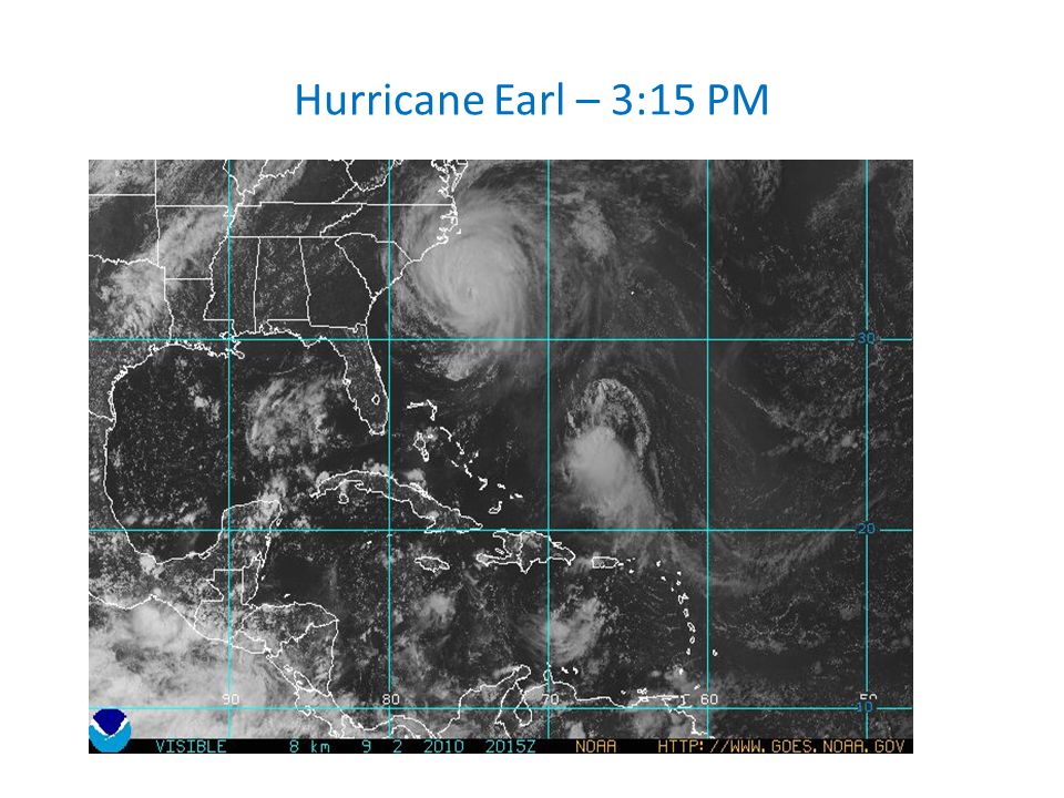 Hurricane Earl – 3:15 PM