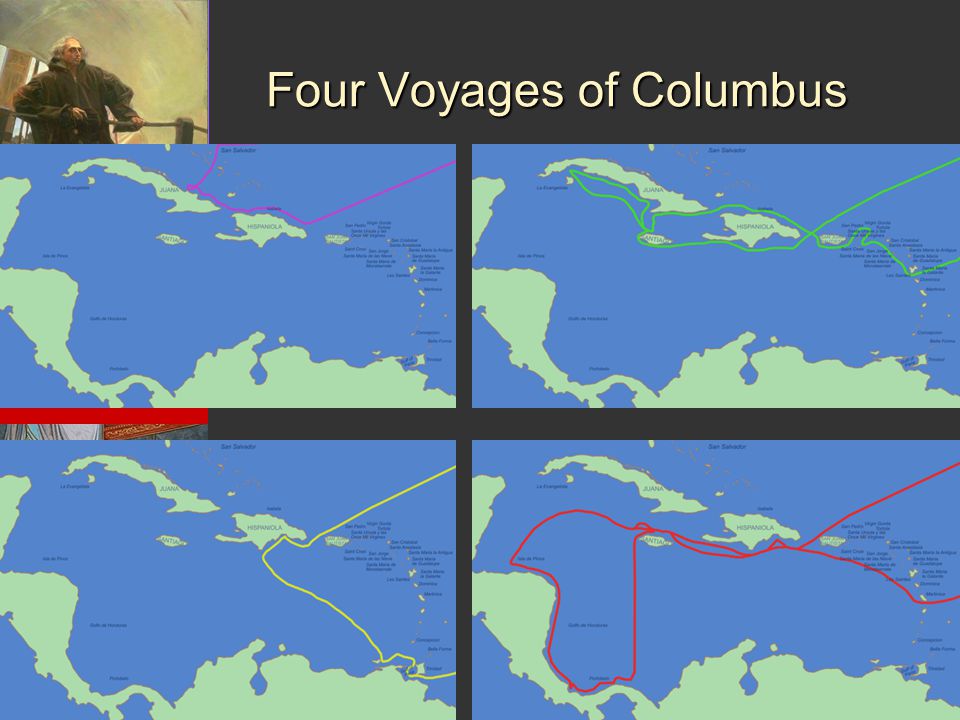 Four Voyages of Columbus