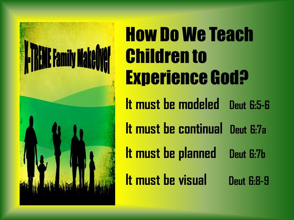 How Do We Teach Children to Experience God.