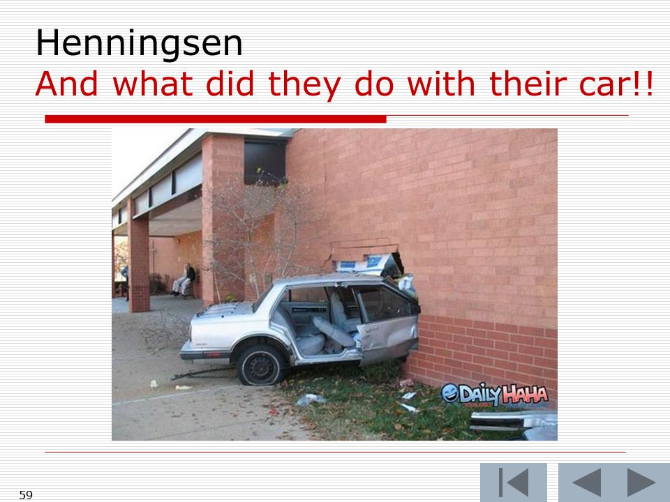 59 Henningsen And what did they do with their car!! 59