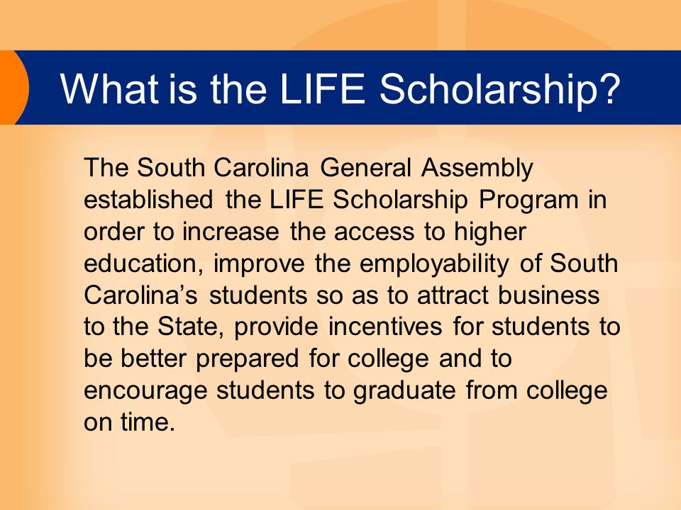 What is the LIFE Scholarship.