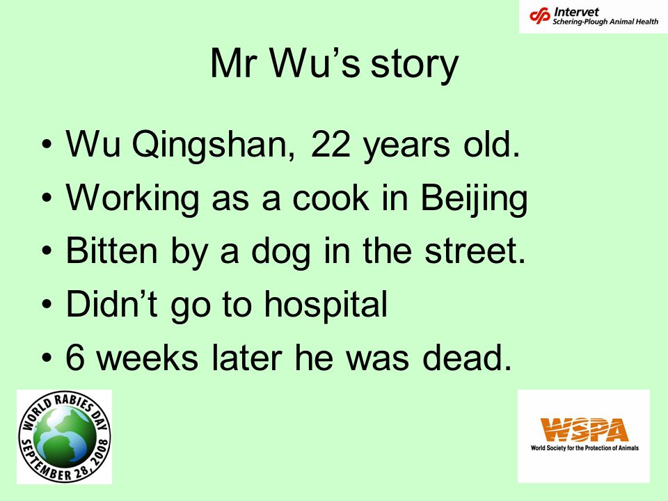 Mr Wu’s story Wu Qingshan, 22 years old.