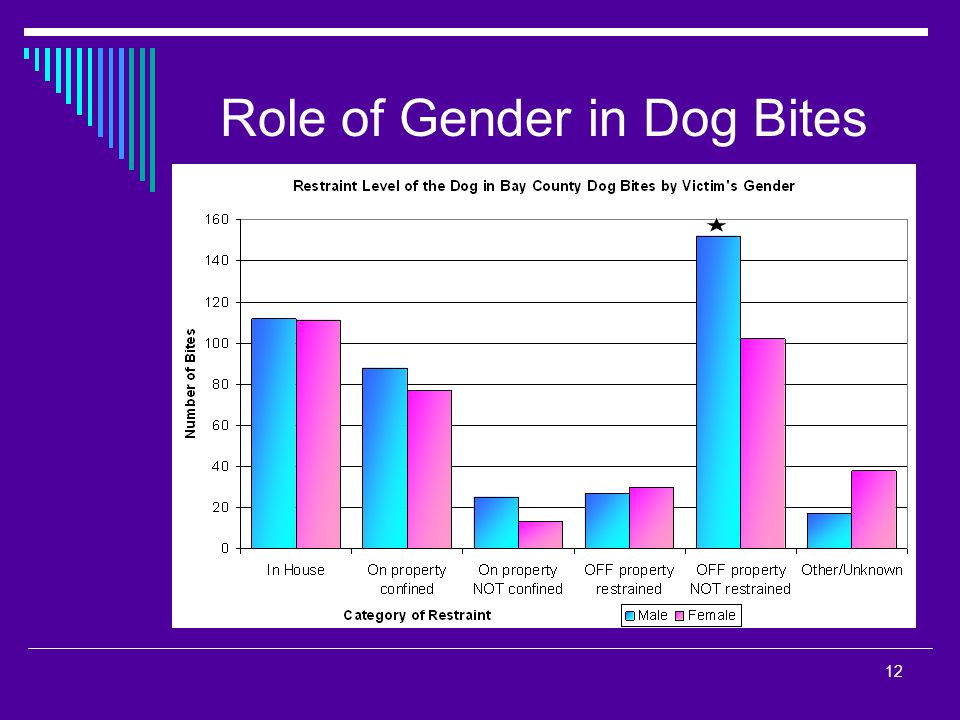 12 Role of Gender in Dog Bites