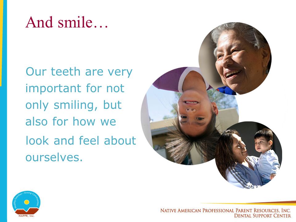 Our teeth are very important for not only smiling, but also for how we look and feel about ourselves.