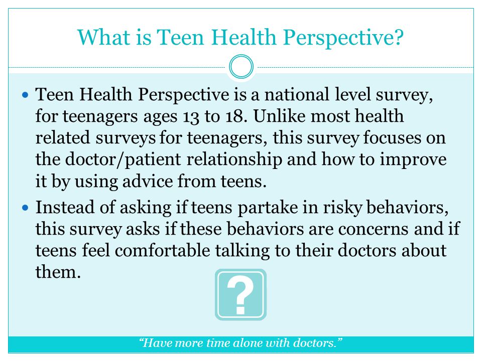 health concerns teens Health concerns teens