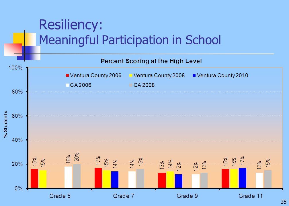 35 Resiliency: Meaningful Participation in School