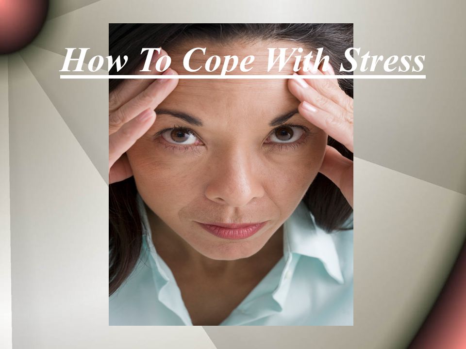 Hypertension class How To Cope With Stress