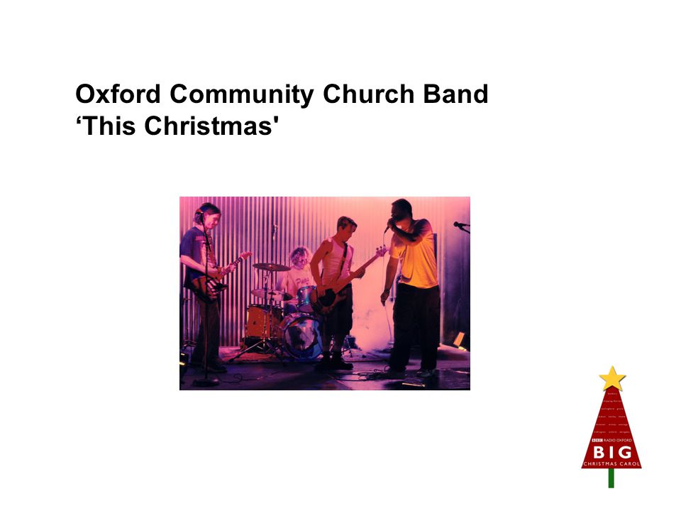 Oxford Community Church Band ‘This Christmas