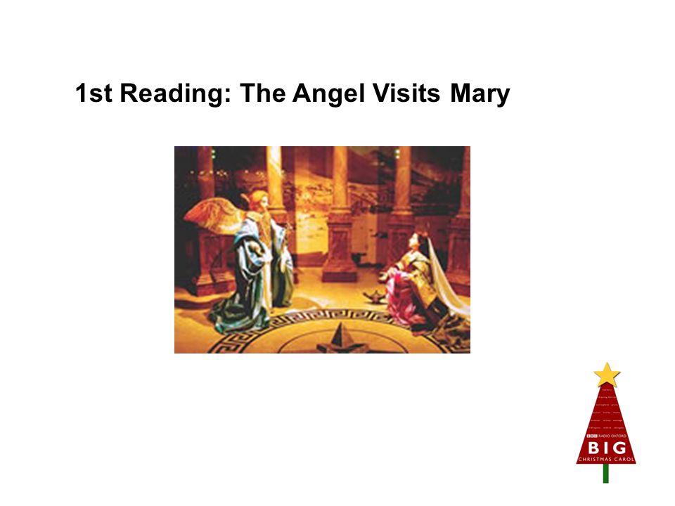 1st Reading: The Angel Visits Mary