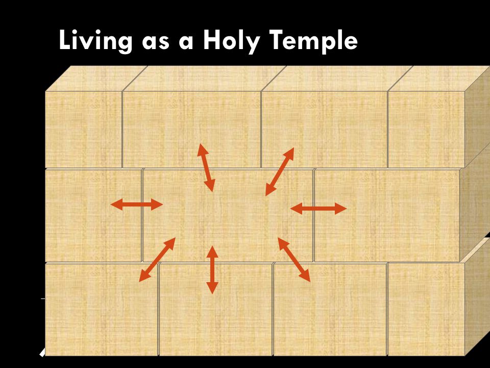 Living as a Holy Temple