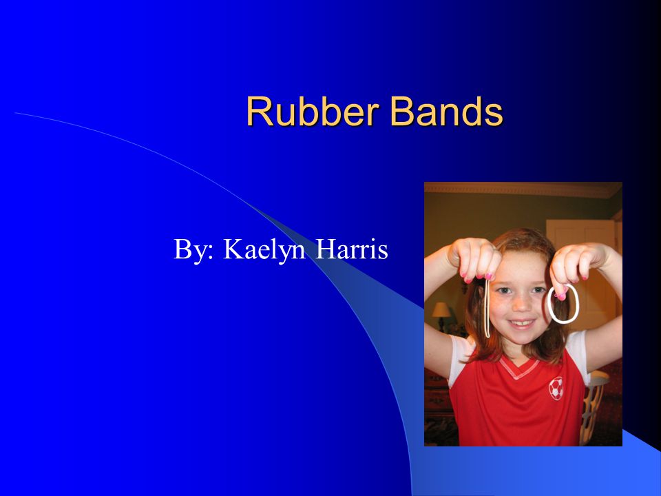who invented the rubber band