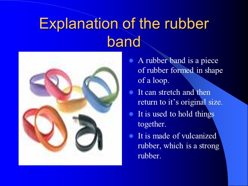 who invented the rubber band