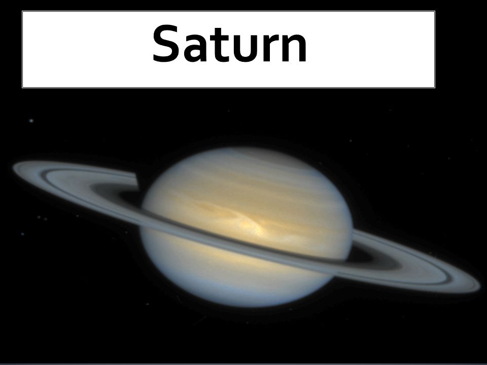 Saturn Is The Sixth Planet In Our Solar System And Is The