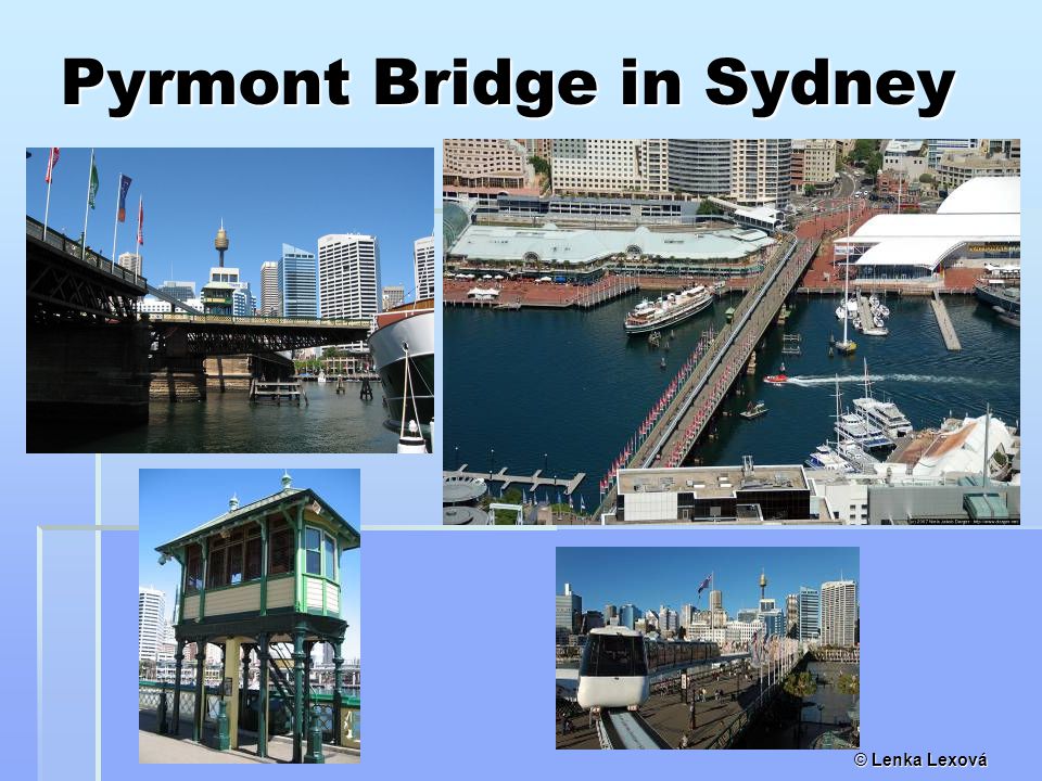 Pyrmont Bridge in Sydney