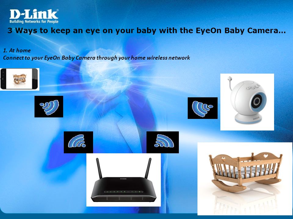 3 Ways to keep an eye on your baby with the EyeOn Baby Camera… 1.