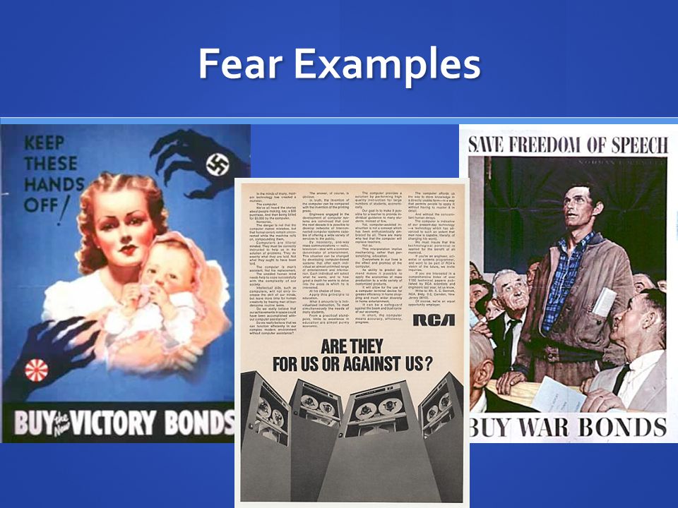 Fear Examples
