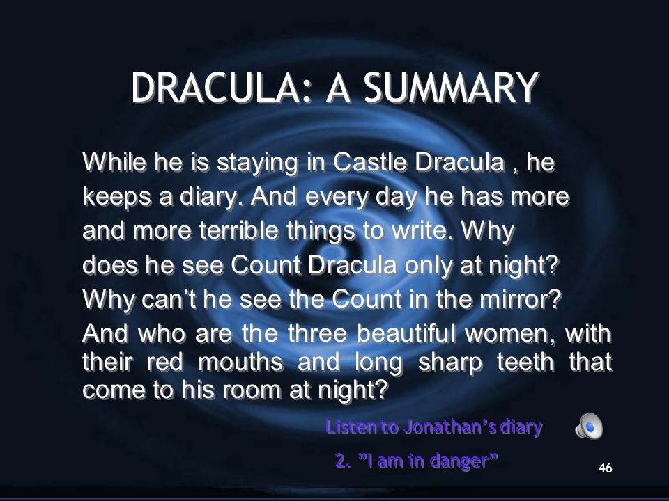 1 DRACULA: A PROJECT 2 INDEX 1. VAMPIRES: AN INTRODUCTION 1.1 Definition  1.2 Appearance and history 1.3 Vampire fiction 1.4 How is a vampire's body?  - ppt download