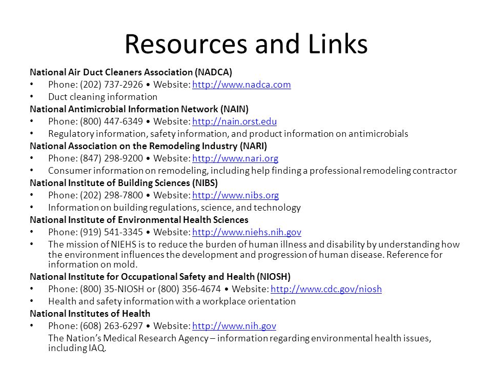 National Institute of Environmental Health Sciences: Mold