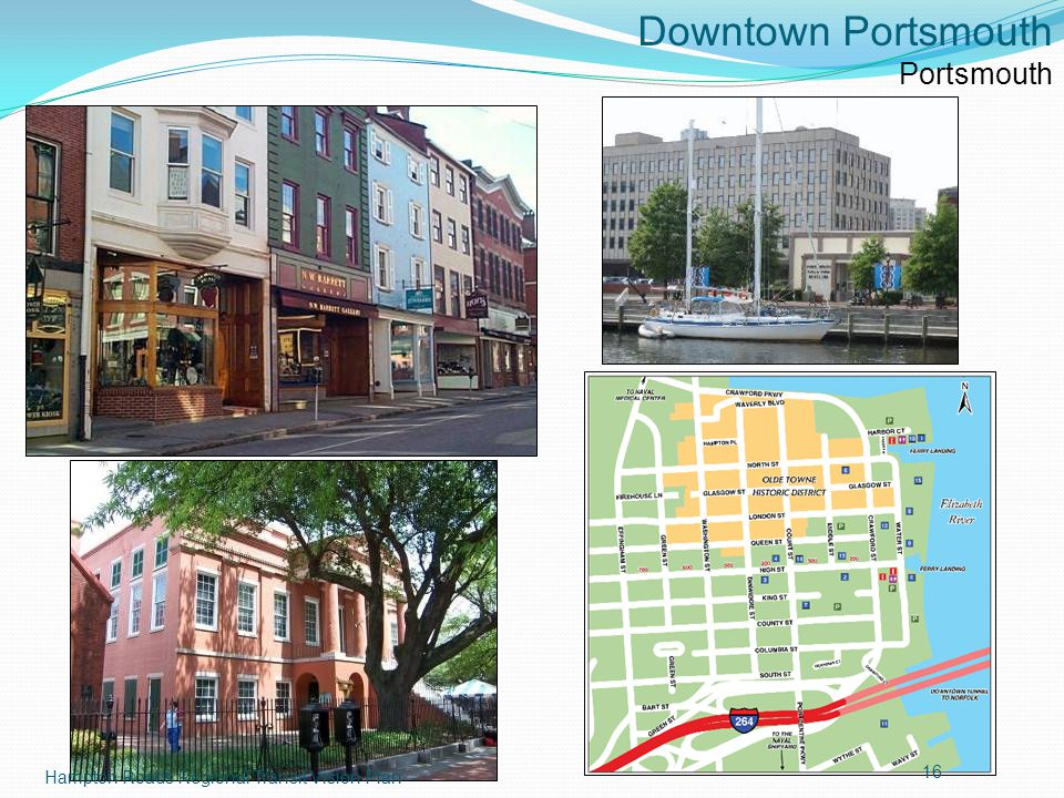 Downtown Portsmouth Portsmouth Hampton Roads Regional Transit Vision Plan 16