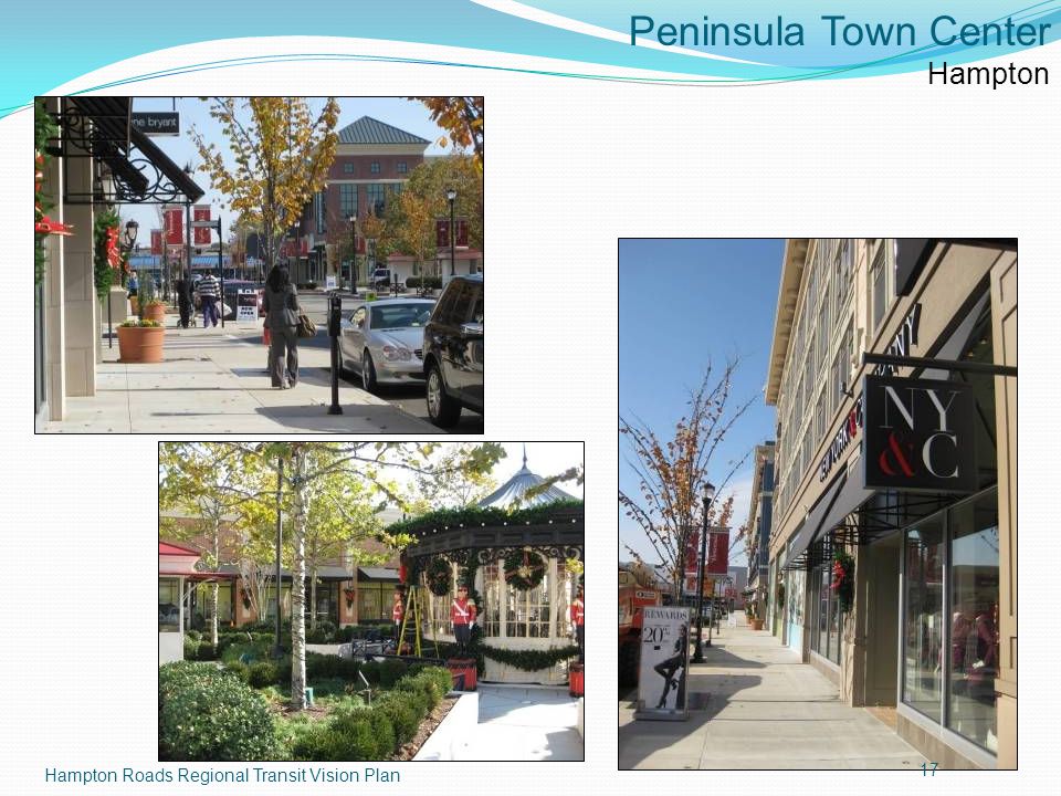 Peninsula Town Center Hampton Hampton Roads Regional Transit Vision Plan 17